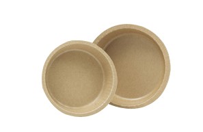 10 oz. Natural Kraft Corrugated Baking Cups