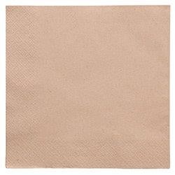 15.75" 2-Ply Unbleached Dinner Napkin