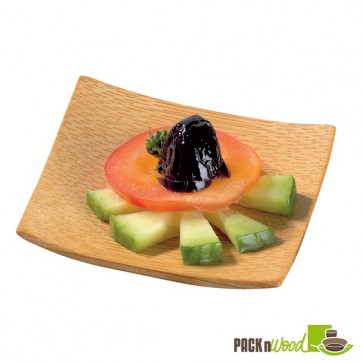 KRABI - Bamboo Mini Square Dish - 2.4 in.