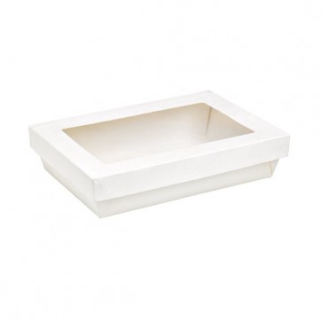 Rectangular Kraft Box with Window - 8.8 x 6.1 x 2 in.
