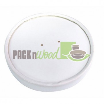 Paper lid for 16/24/32oz White Paper Food Container