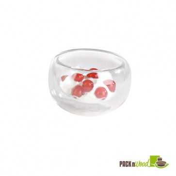 Double Wall Short Mini Glass - 1.8oz