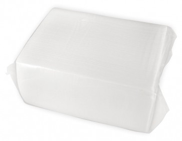 16 x14.5" 2-Ply White Dinner Napkin