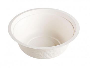 12 oz. Biodegradable Stalk Market Sugarcane Bagasse Bowl