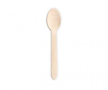 6" Disposable Wooden Spoons