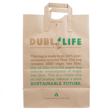 Duro 100% Recycled #70 Handle Bag, 300 per Case