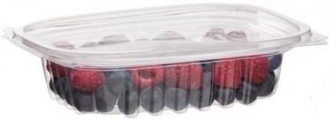8oz Rectangle Deli Take Out Containers with Lids