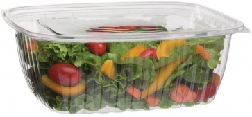 64oz Rectangle Deli Take Out Containers with Lids