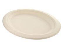 10" Round Bagasse Plate