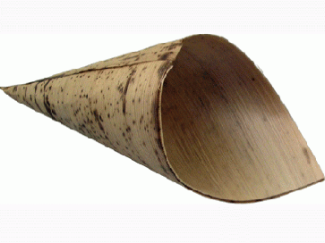 5" Biodegradable Bamboo Cone