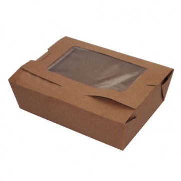 BioPlus View Recycled Take Out Container