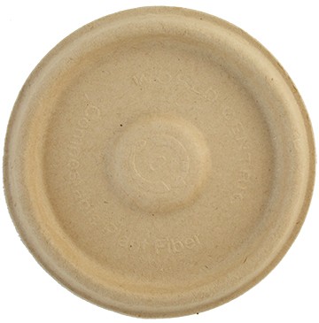 4 oz. Plant Fiber Biodegradable Compostable Portion Cup Lid