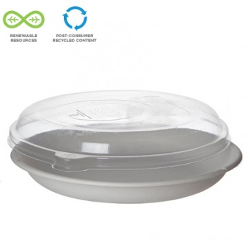 Lid for 9" Round Take Out Sugarcane Container