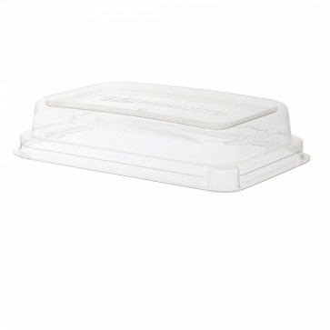 WorldView Lid for 12 and 16oz  Rectangle Take Out Container