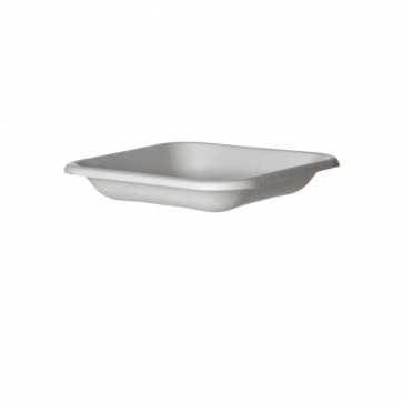 WorldView Sugarcane Take-Out Container - 5" Square
