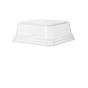 WorldView Lid for 5" Square Take Out Container
