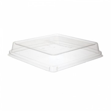 WorldView Lid for 9" Square Take Out Container