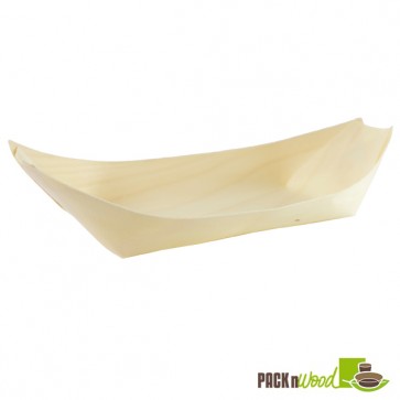 3.5oz Medium Wooden Boat