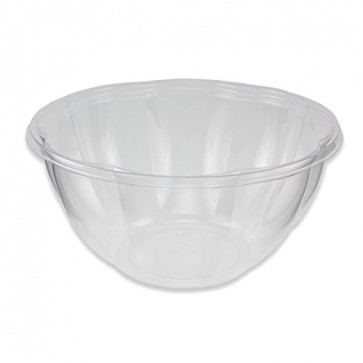 48oz Clear Compostable Salad Bowl