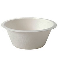7 oz. Compostable Sugarcane Food Container Bowl