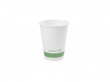 6oz White Compostable Hot Cup