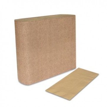 Tork 100% Recycled Natural Dinner Napkin Unbleached, Universal, 3 1/2" x 8 1/2"