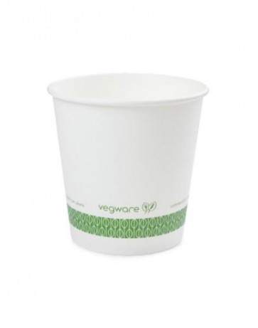 Biodegradable 24oz White Soup or Ice Cream Cup