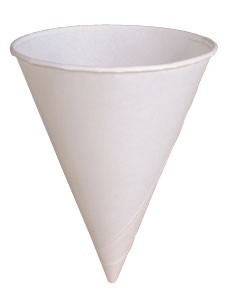6 oz. Paper Cone Cups 6RB-2050