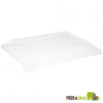 Clear Lid for Samurai - Rectangular Wooden Dish - 5.1 x 2.5 x 0.79 in. 