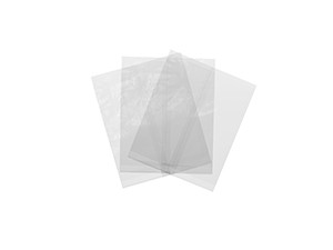 8.75" x 7" Clear Biodegradable NatureFlex Bag