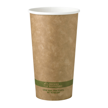 20 oz Disposable Kraft Paper Hot Cup