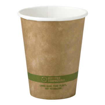 8 oz Disposable Kraft Paper Hot Cup