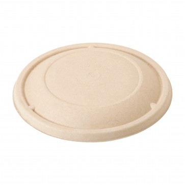 Fiber Lid for 16, 24, and 32oz Plant Fiber Bowls
