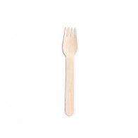 6" Disposable Wooden Forks