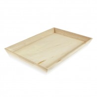 Heavy Duty Wooden Tray - 19 x 13 in.