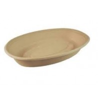 Compostable 24 oz. Plant Fiber Burrito Bowls
