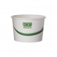16oz Green Stripe Paper Food Containers 