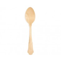 7.9" Disposable Biodegradable Fancy Birch Spoon