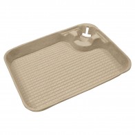 100% Recycled 1 Cup Carrier With Tray
