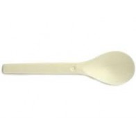 6in. Medium Weight Biodegradable Soup Spoon