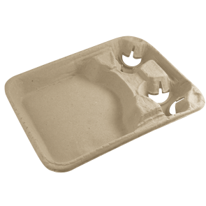 2-Cup Carrier with Large Tray