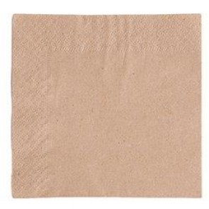 2-Ply Natural Kraft Beverage Napkin
