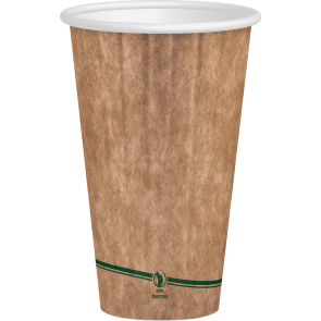 16 oz. Double Wall Kraft Hot Cup 