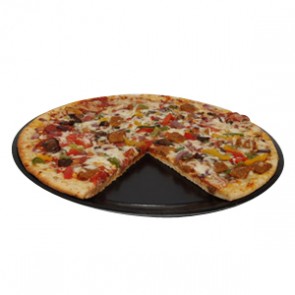 17" Take and Bake Pizza Trays, Black