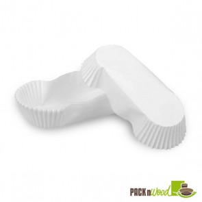 White Baking Liner - 7.2" x 6.4"
