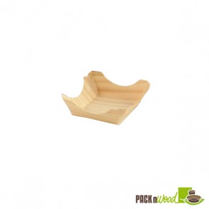 PIN UP - Wooden Square Plate - 3.1 in.