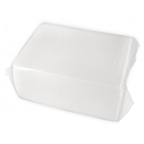 16 x14.5" 2-Ply White Dinner Napkin