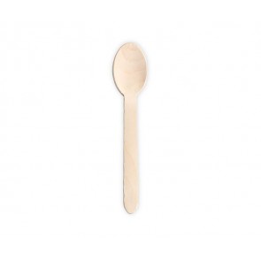 6" Disposable Wooden Spoons
