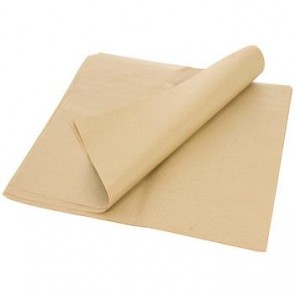 15" x 16" Natural Kraft Sandwich Wrap / Basket Liner 