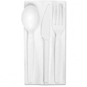 Compostable Meal Kits with Napkin, Case of 250 (West Coast Warehouse)